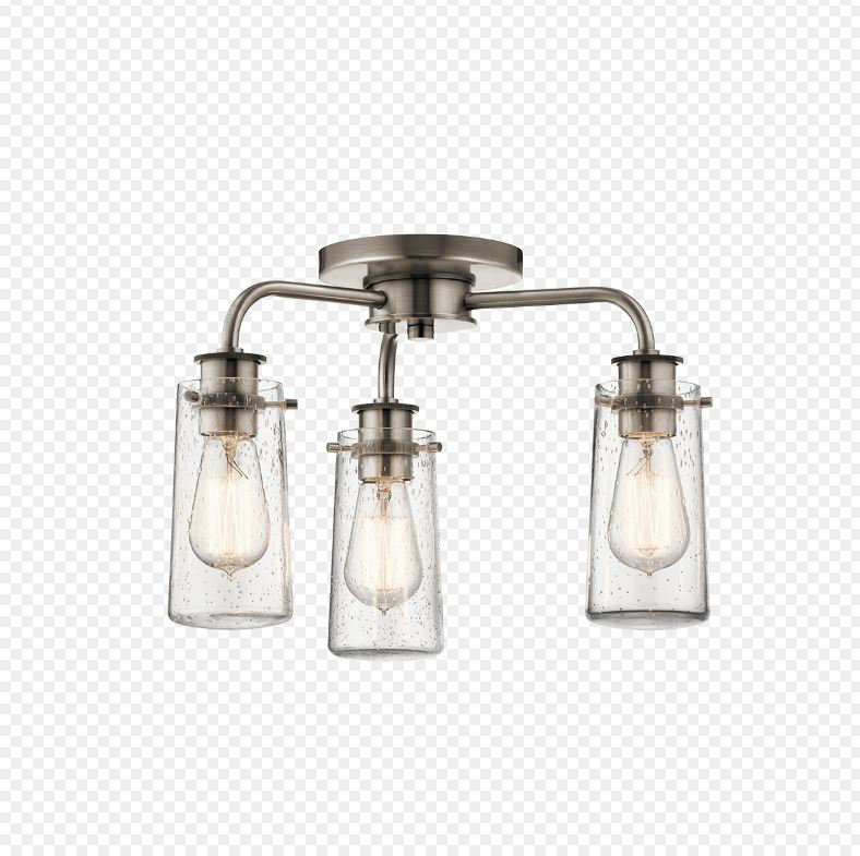 Luminaire suspendu grappe 3 lumières Olle