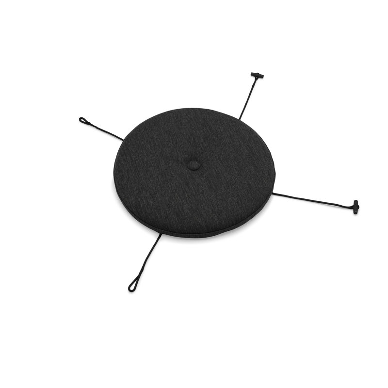 Toní Outdoor Dining Chair Seat Cushion, Thunder Gray
