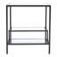 Glass Top End Table