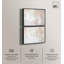 Ensemble de 2 décorations murales neutres «Neutral Harmony Beige Abstracts» par Art Remedy, cadre noir, 20 x 16-1335873868-1335873862