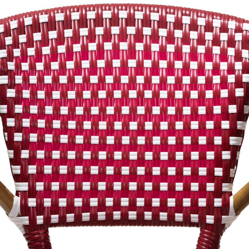 Chaise de patio Azier, Rouge