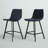 Castillon Upholstered Counter Stool with Metal Frame-1121092640
