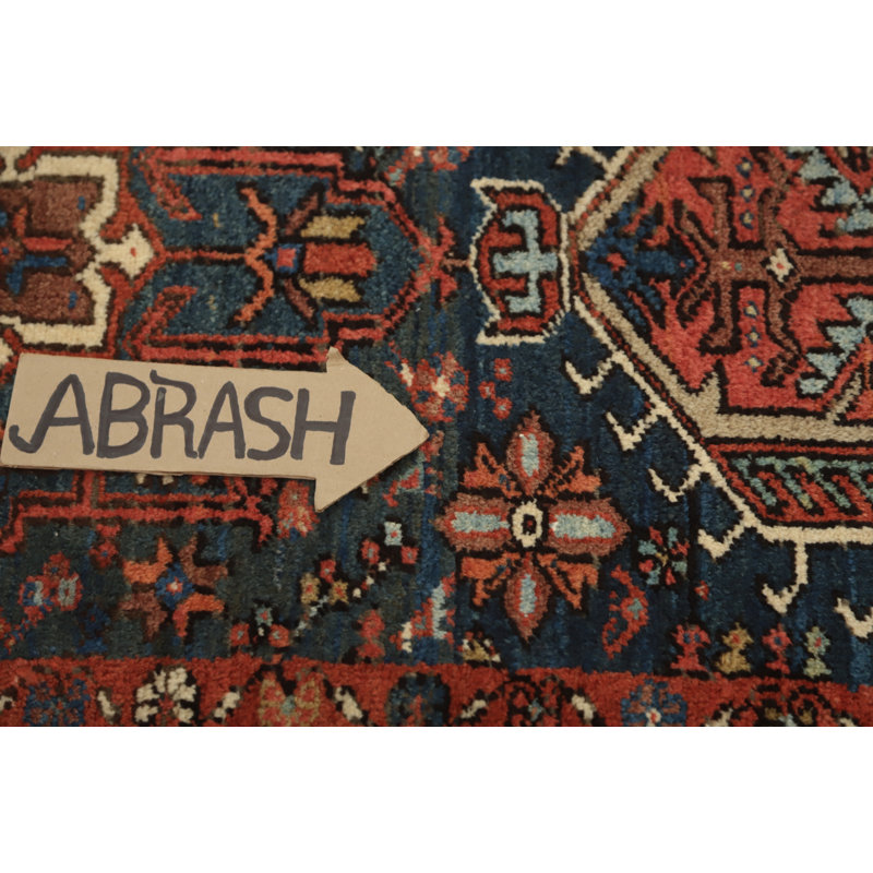 Tapis persan traditionnel antique 3 x 14