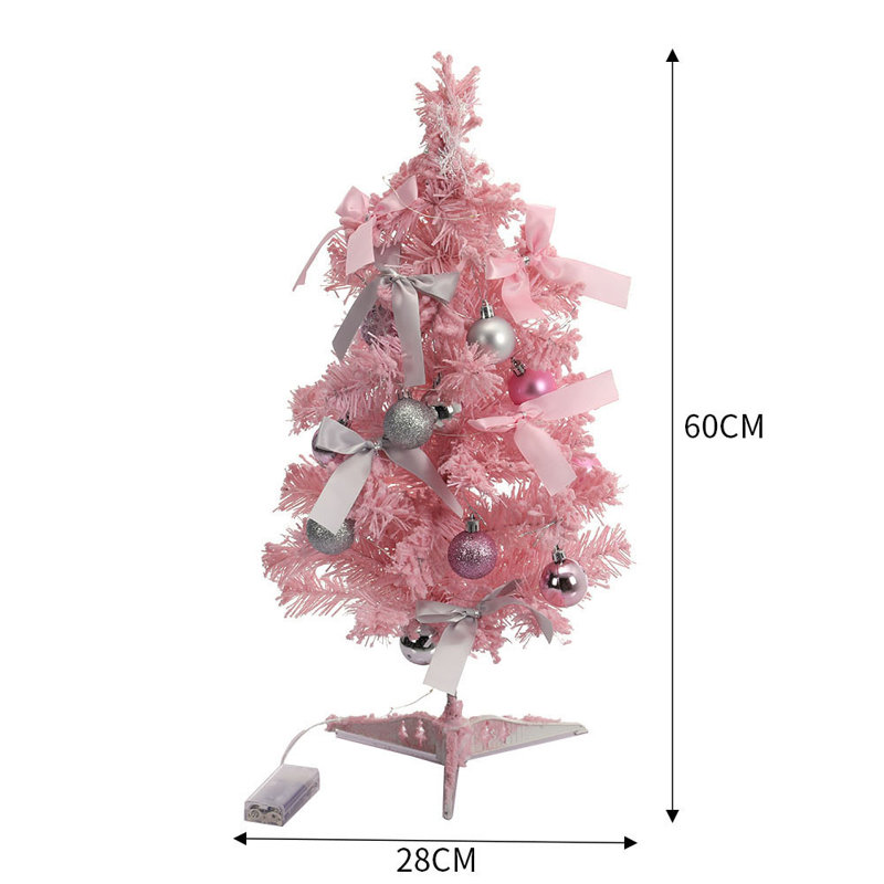 Christmas Tree with String Lights