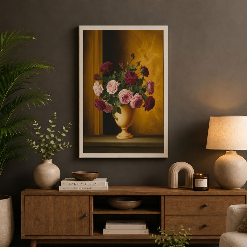 Print, 36x24 - 91.4 x 61.0 cm, Ochre Border
