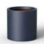 13 po Pot à fleurs cylindrique moyen en béton avec trou de drainage-1206043295-1176794594
