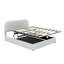 Lit plateforme tapissier avec système de rangement hydraulique-2134460046-2134460041