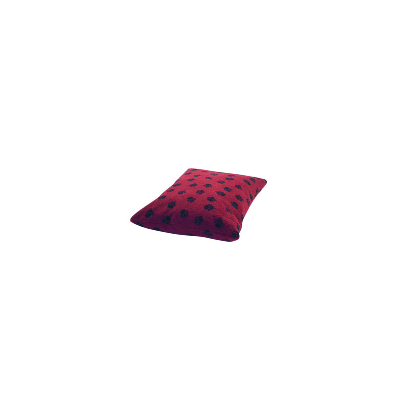 Sherpa Fleece Fleece Pet Bed, Large (87cm x 138cm), Wine