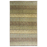 Moghul Floral Area Rug in Brown