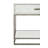 Alvar - Drawer Steel Nightstand-49687460