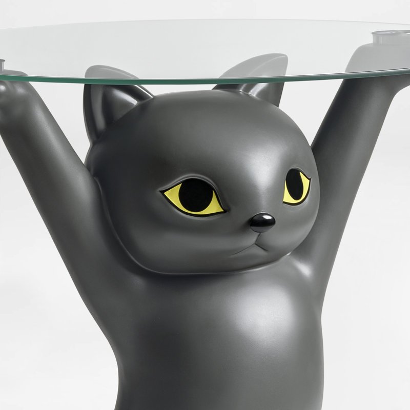 Table d'appoint 23 po H, Black