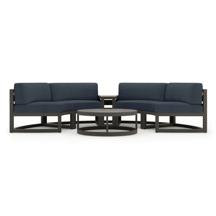 Bergeron 4 - Person Patio Conversation Sets with Cushions