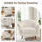 Kaya 35''W Modern Upholstered Accent Chair Boucle-489274826