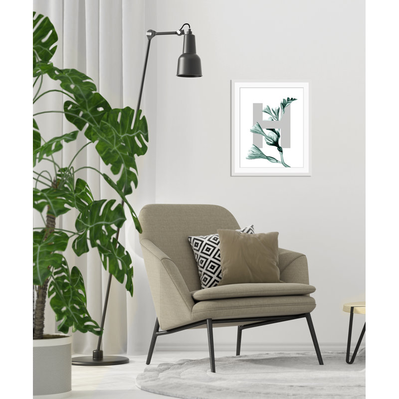 Letter H - Single Picture Frame Print
