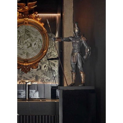 Statue de gens faits à la main
