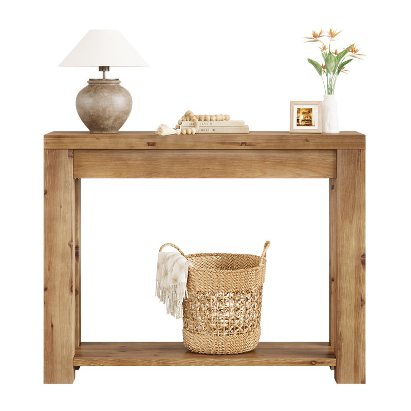 43.3cm Solid Wood Console Table