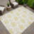 Machine Washable Indoor/Outdoor Chantille ACN2352 Casual Rug-1076354862