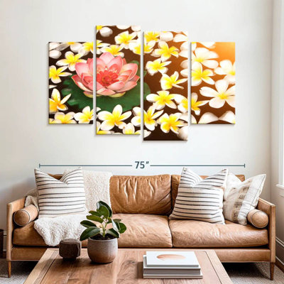 Harnek plumerias et fleur de lotus