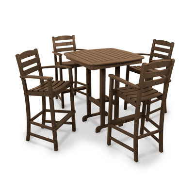 POLYWOOD La Casa Café 5-Piece Bar Set