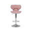 Sophie Swivel Upholstered Adjustable Height Counter Stool with Metal Frame-16074199