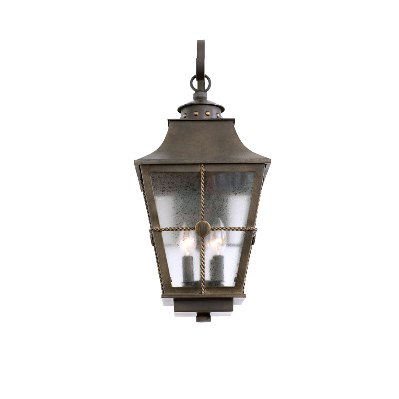 Applique murale en bronze vieilli 4 LT Belle Grove Kalco