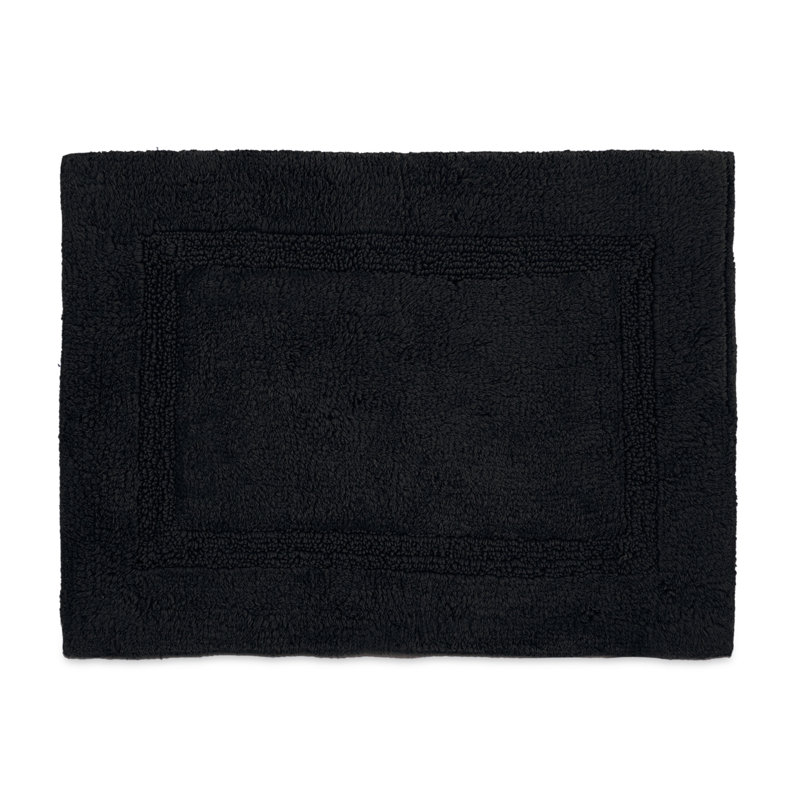 Martex Basic Bath Rug, Jet Black
