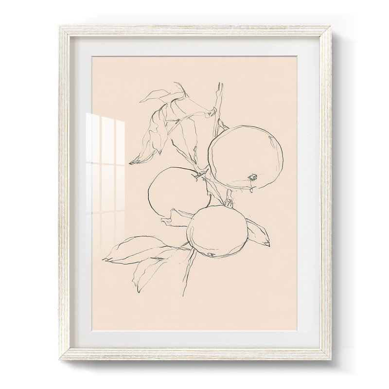 «Get Going IV» - Toile tendue avec châssis, Blanc