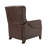 Polestra 32.68" W Genuine Leather Manual Recliner-75689585
