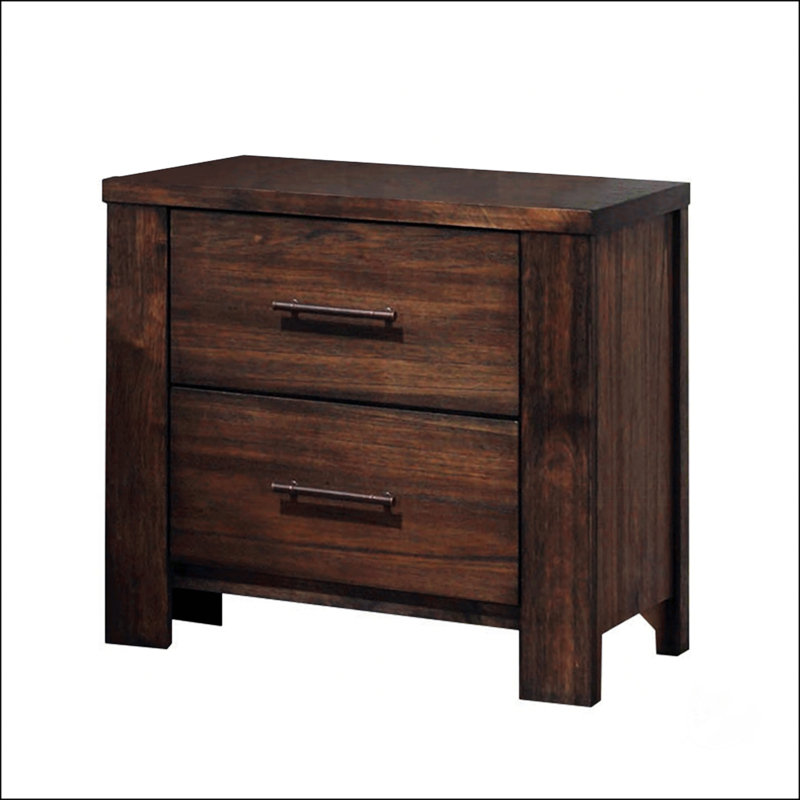 Table de chevet avec deux tiroirs Classic