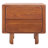 2 Drawer Wood Nightstand