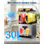 Machine à barbotine 30 litres à double réservoir - 8 gallons pour boissons givrées