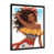 Black Single Picture Framed