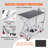 31'' H x 37'' W Utility Cart with Wheels-100887446