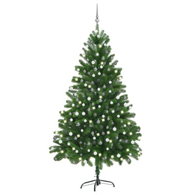 Artificial Christmas Tree with LEDs&Ball Set