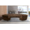 Canapé modulaire en velours Infinity