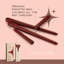 Bougies coniques rouge foncé - Lot de 4,25 cm, sans parfum-905415182