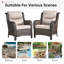 Ensemble de coussins pour chaise de patio en osier Carolina-101054796-109727610