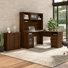 Ensemble de bureau d'ordinateur en L 3 pièces Shelonda