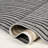 Zyshon Mid-Century Modern Arch Stripe Reversible Machine-Washable Cream/Beige Indoor/Outdoor Rug-568182327