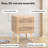 Spurlin Rattan Nightstand With 2 Storage Drawers-1670470309