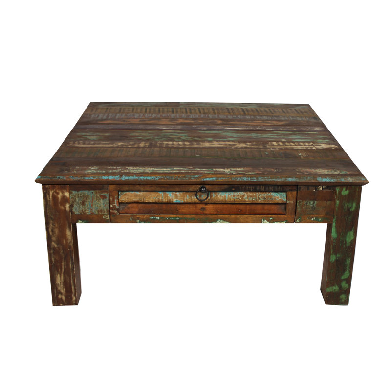 Killingly Solid Wood Coffee Table, 18" H x 60" W x 42" D