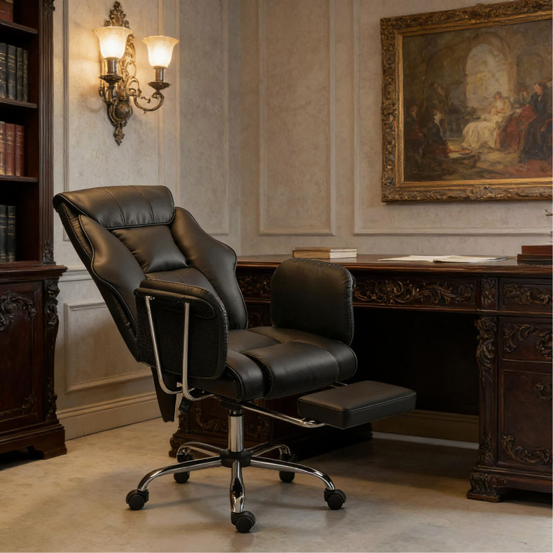 Fauteuil de bureau à haut dossier, fauteuil de bureau de direction, fauteuil de bureau de massage (ne comprend que le fauteuil de bureau)