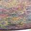 Tapis à motif oriental bleu marine / rose Mabel-20658222