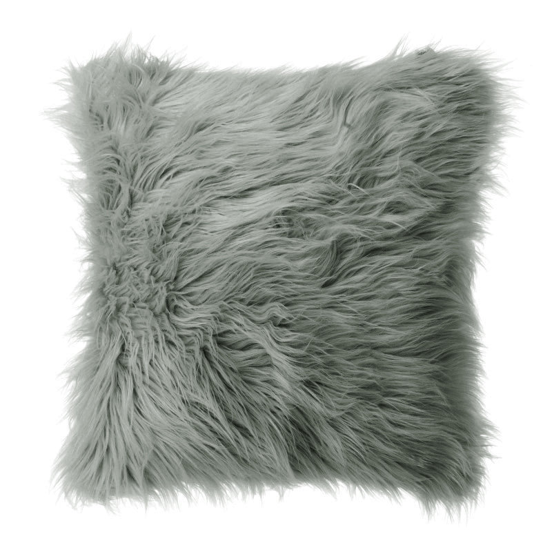 Woolen Sofa Pillow Cover, Grey