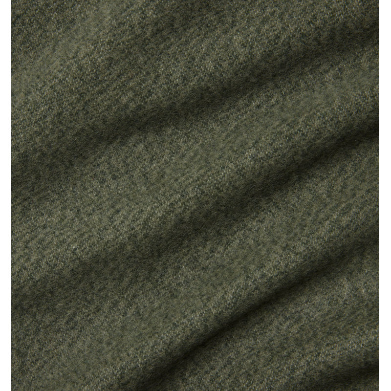 Matese Hand Woven Throw Blanket, Loden