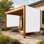 Colourtree Pergola Cover High Density Shade Replacement Canopy with Stainless Steel Weighted Rod