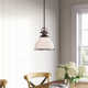 Maybery Single Light Glass Dimmable Pendant