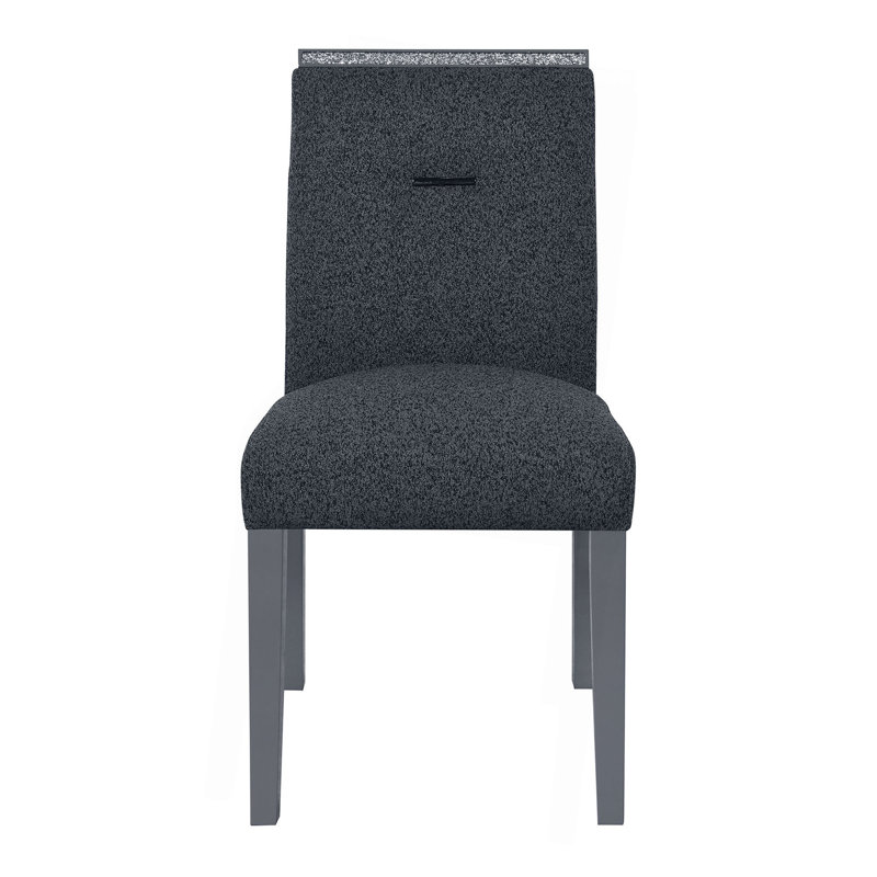 Chaise 2 pièces ARIYA GRIS FONCÉ