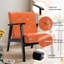 Fauteuil Mid-Century moderne en cuir artificiel touffeté de 21,65 po de large Havva-1580356421