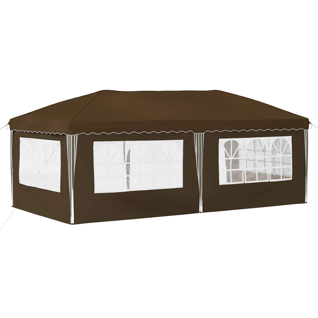 Vidaxl Pop-Up Party Tent 210D Oxford With Sliver Coating Event Shelter Gazebo